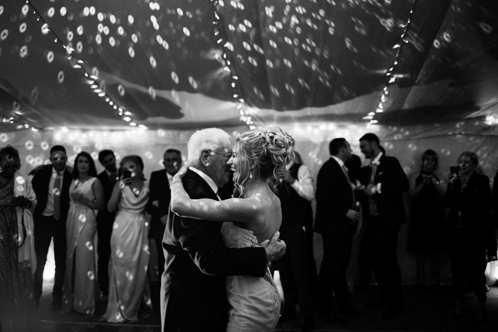 bride dancing with her grandfather